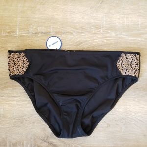 Swimsuits For All Black Bikini Bottoms